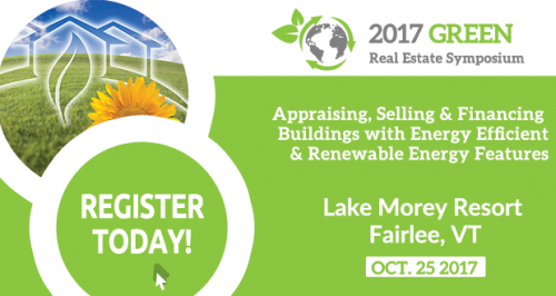 2017 Green Real Estate Symposium poster
