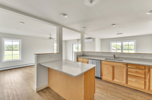 Photo: Kitchen at Armory House in Vergennes.