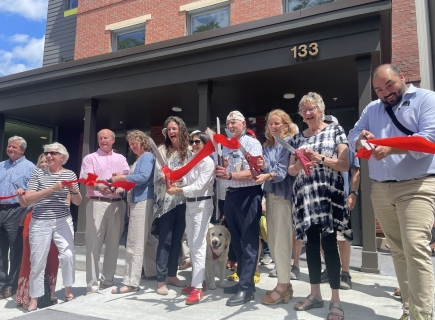 Central & Main ribbon-cutting in Windsor, VT (July 1, 2025)